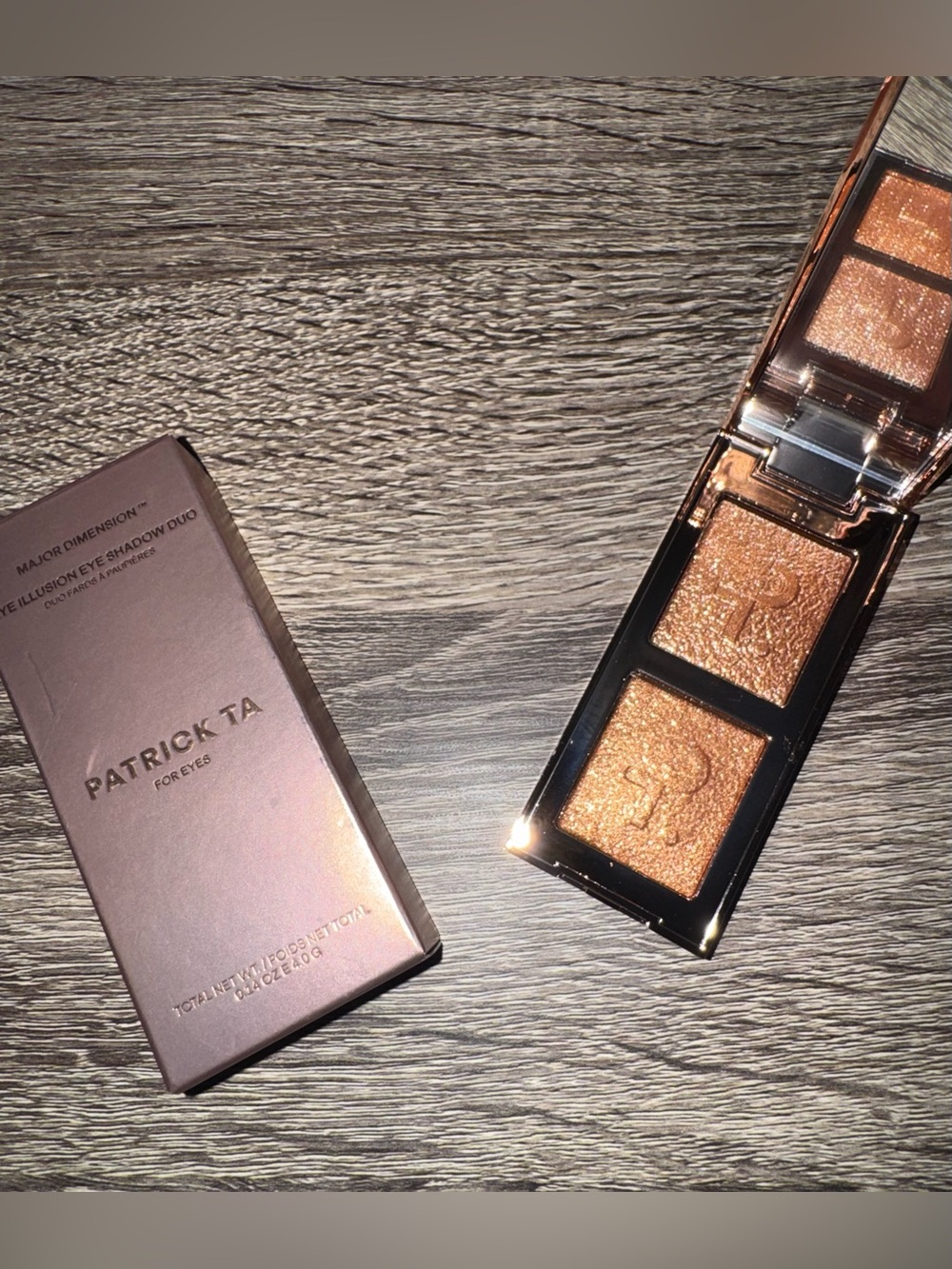 PATRICK TA EYESHADOW DUO 💛